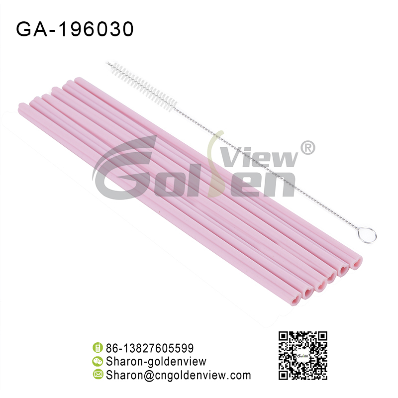 Silicone straw