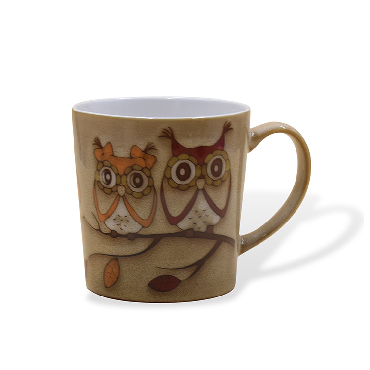 Creative simplicity 19 oz large breakfast mug hand-painted ceramic coffee mug custom tea mug