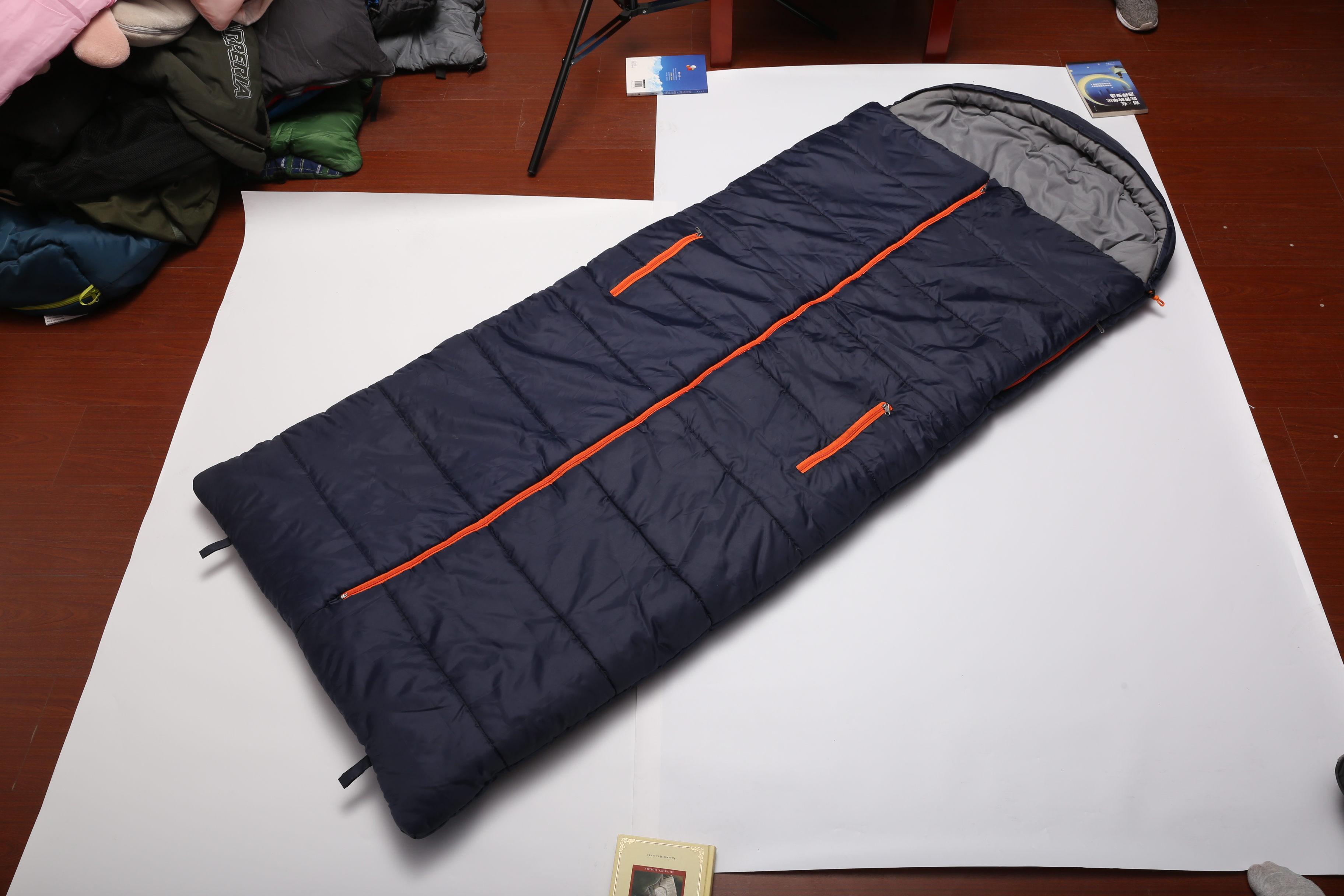 sleeping bag with hood