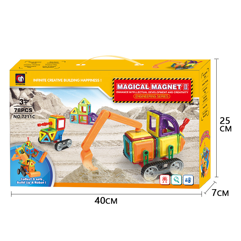 New design kid assemble plastic building blocks educational toy
