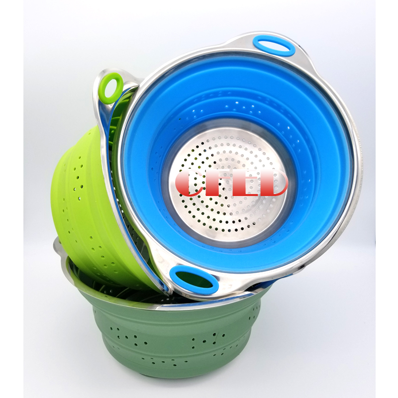 Silicone Collapsible Colander (22cm)