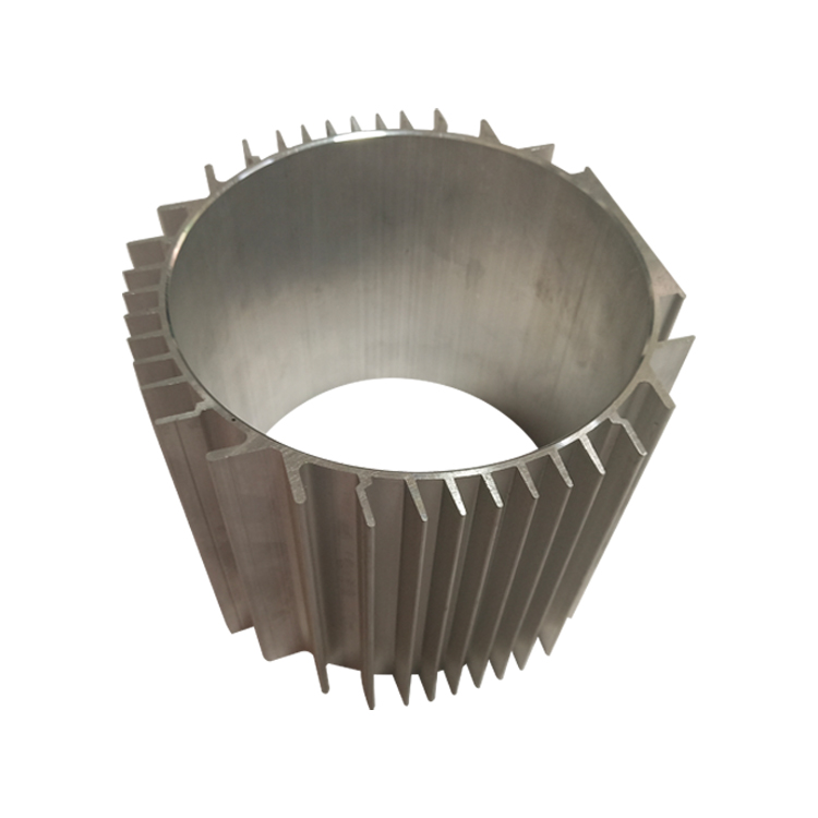 SY Customized Aluminum Servo Motor Shell Aluminum Extrusion Machinery Mill Finish Aluminum Profile Qualified Manufacturer