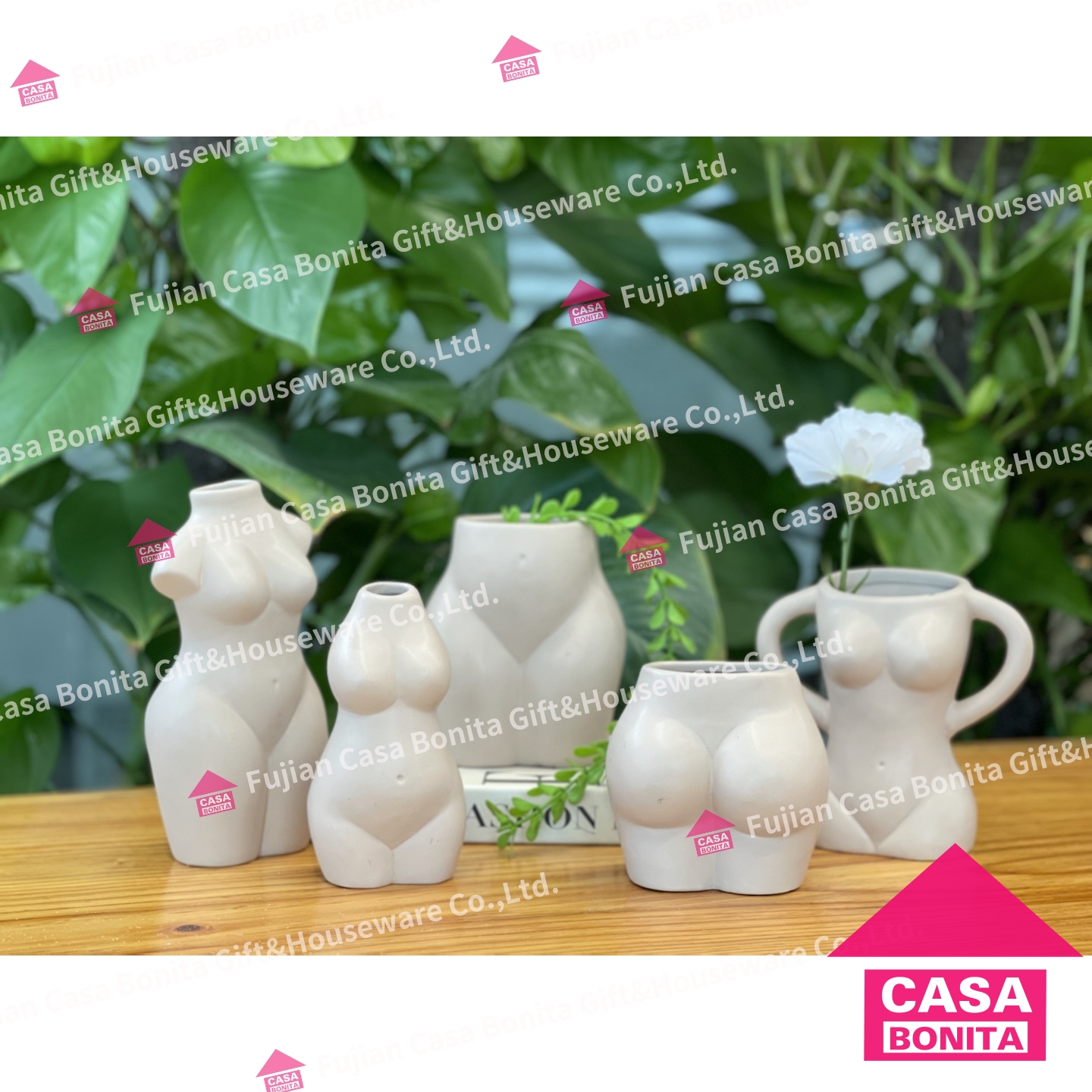 Body shaped flowerpot