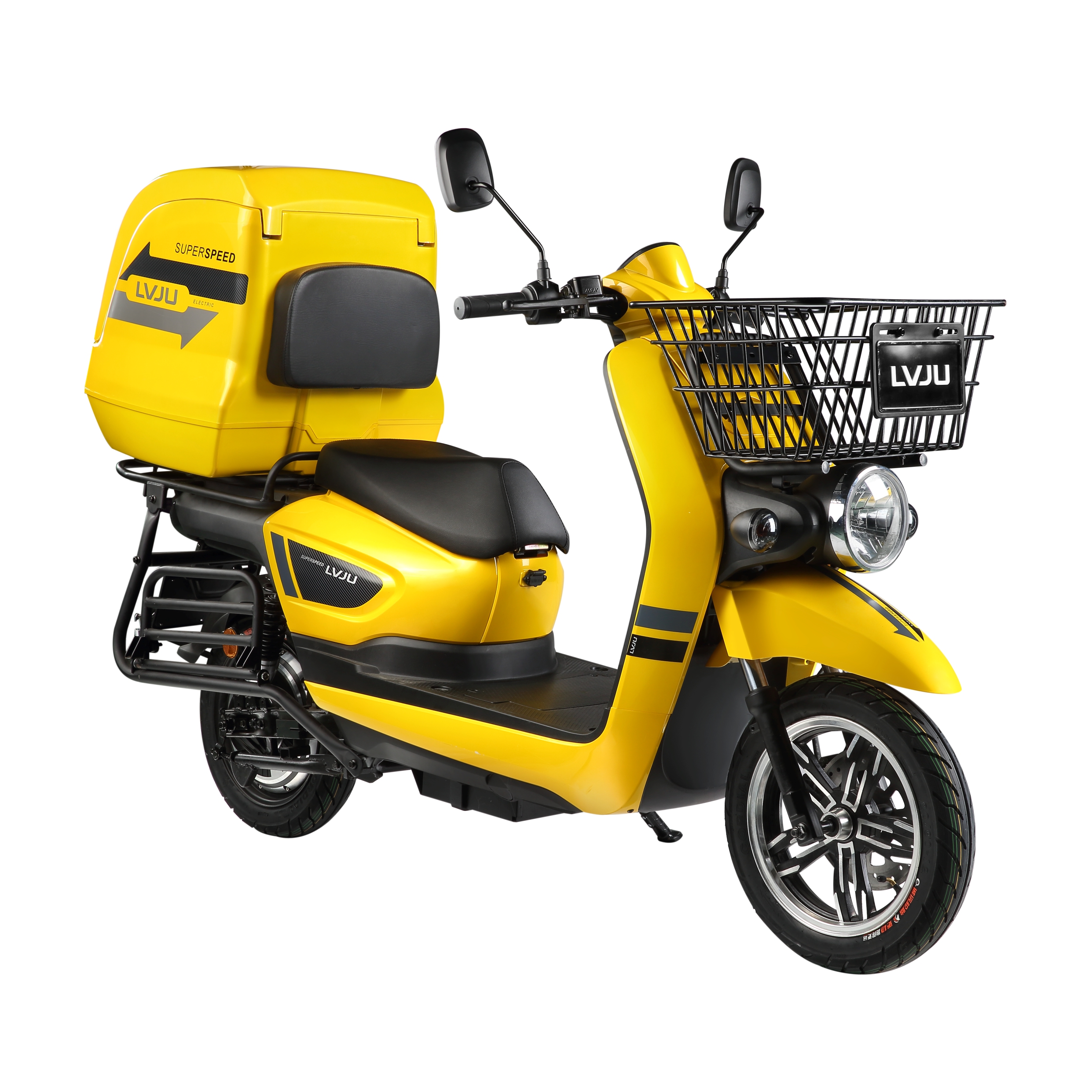 Electric Vehicle LVJU Delivery Scooter ,electric motorcycle ,electric motorbike