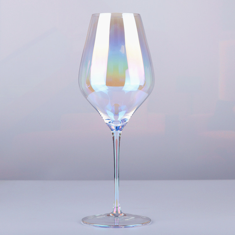 Crystal glass salad bowl