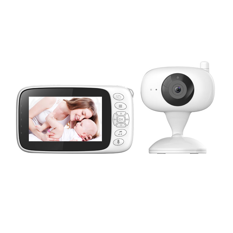 4.3" Screen Baby Monitor 2.4Ghz Wireless Security Indoor Baby Monitoring Camera Built-in Speaker/MIC