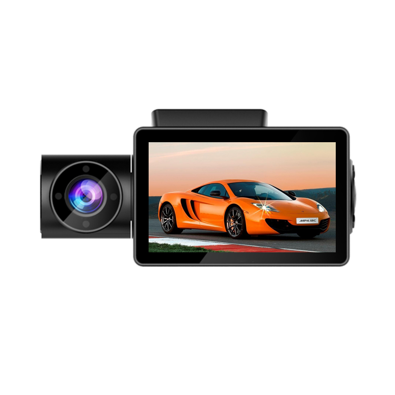 High quality low price 3" IPS LCD 6G 140° wide angle range support G-Sensor/Loop Recording
