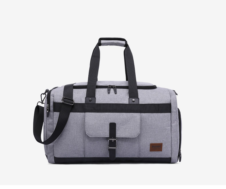 08y#New travel bag fitness bag leisure luggage large capacity bag folding travel bag processing custom