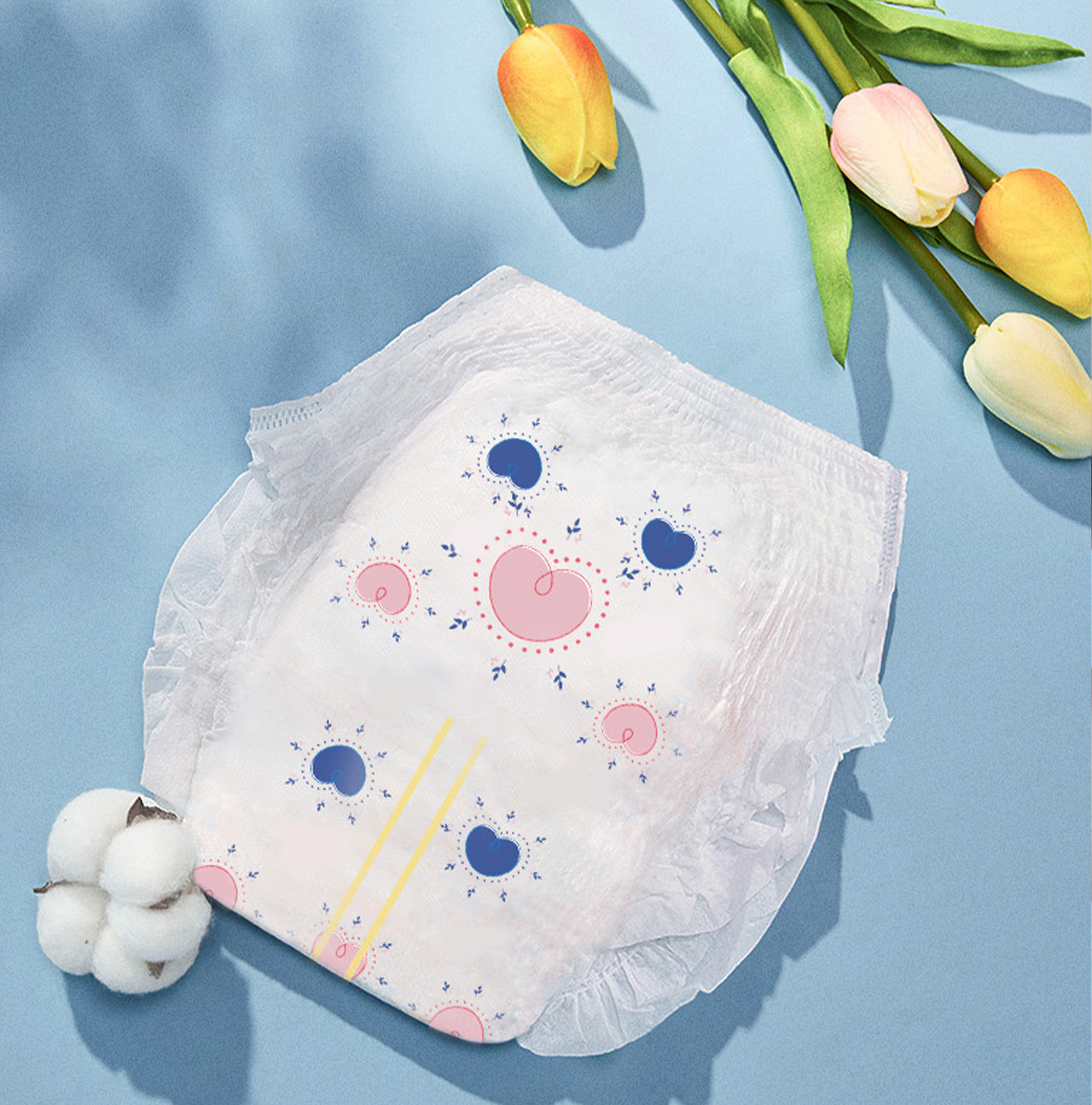 Wholesale Price Highly Absorbent Reversion Free Grade A Baby Pant Diaper