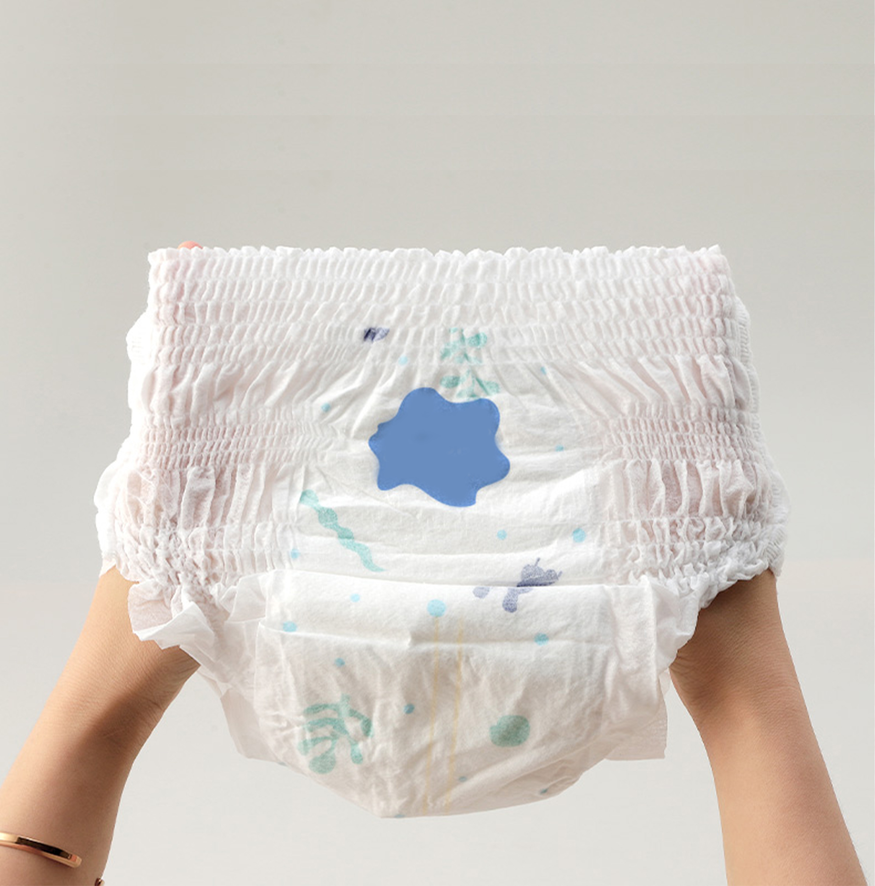 Strengthen Leak Guards Extra Care Baby Pants Diaper Disposable Care Baby Diapers Pant Style