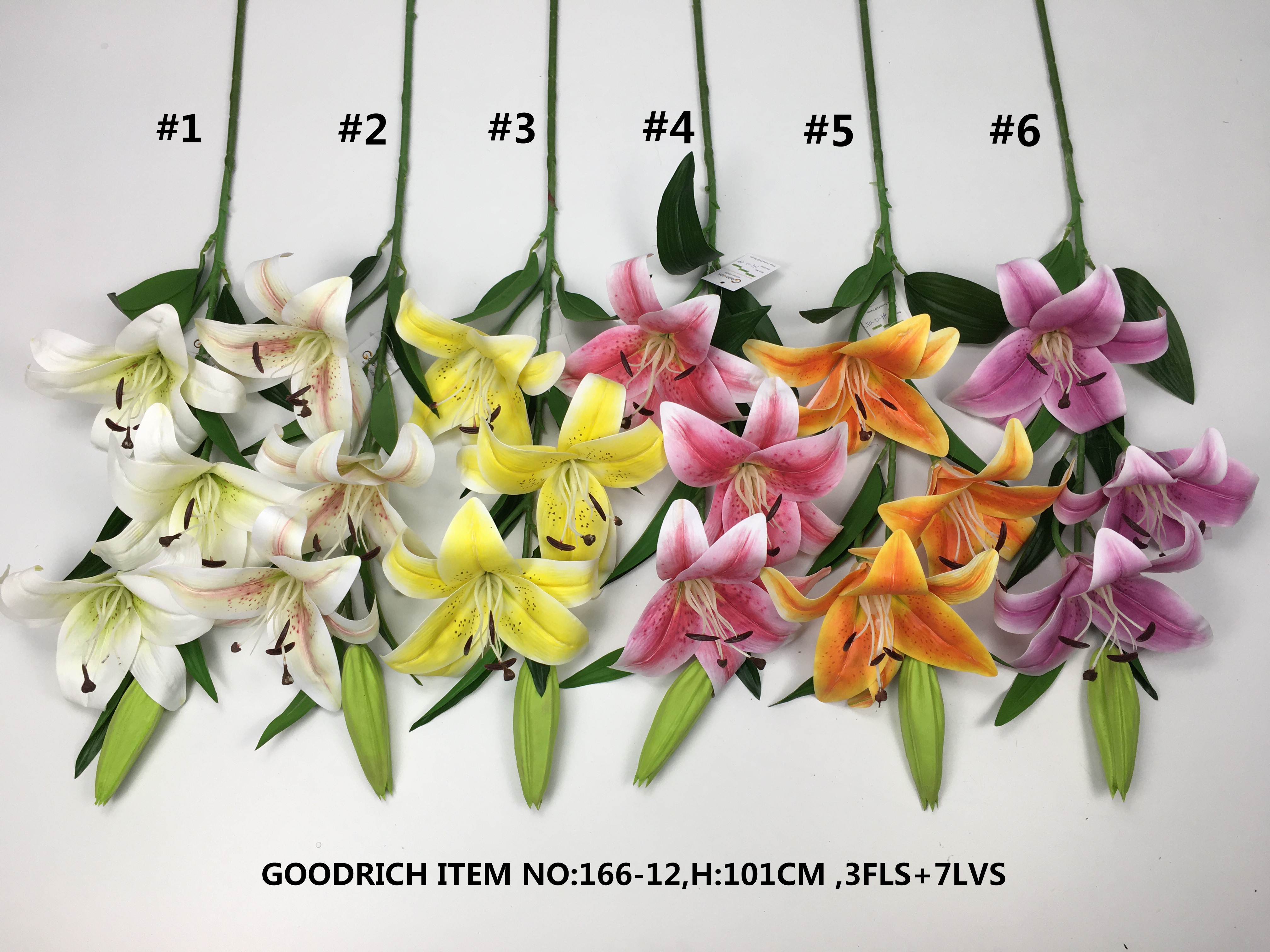 Artificial flowers 3D lily