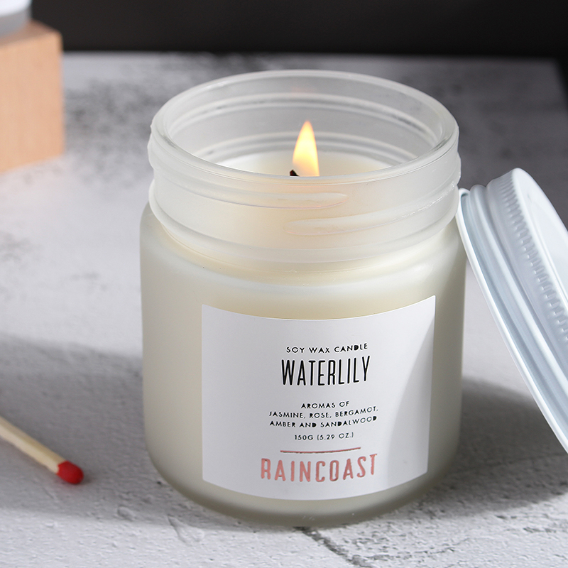 RAINCOAST 21205 150G Scented Candle Jar For Home Fragrance