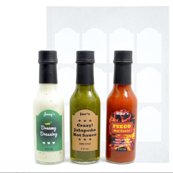 150ml hot sauce bottle