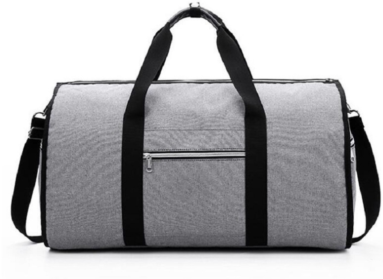 08y#New medium and large capacity fitness bag suit hanging clothes dual - use storage bag