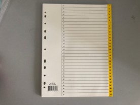 index paper