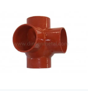 cast iron pipe EN 877 SML pipe SML cast iron pipe fitting no hub pipe hubless pipe EN877