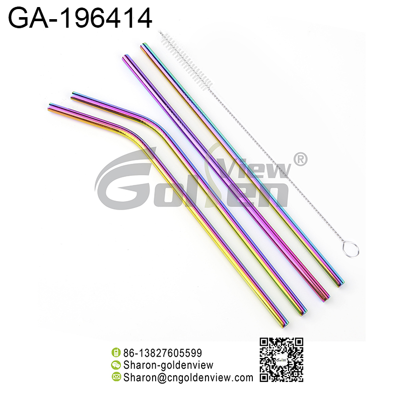 Stainless Steel Straw Set