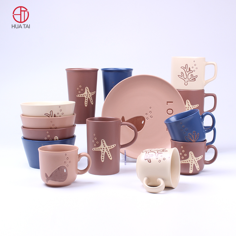 Ceramic coffee cup