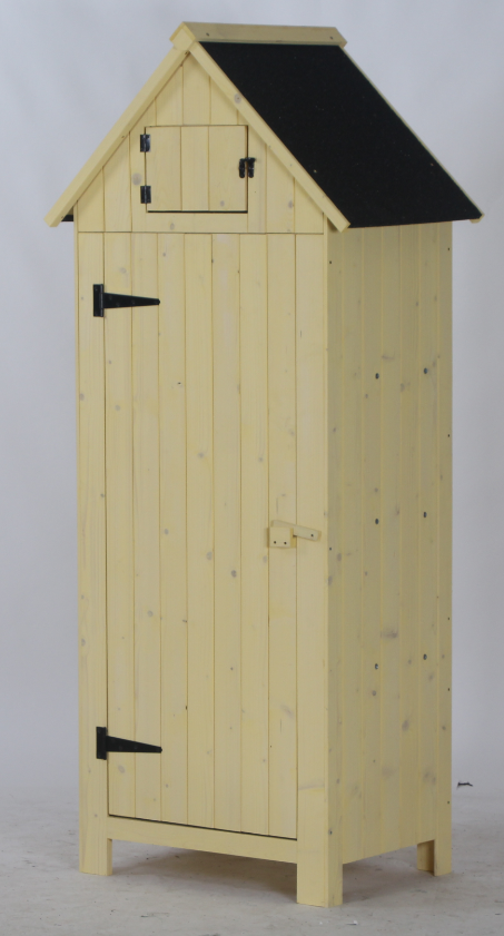 Wooden outdoor work bench
