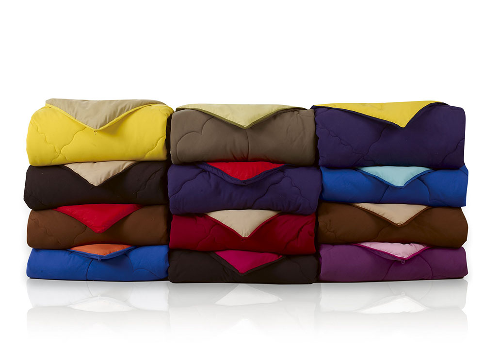 Light weight Reversible Bedspread Coverlet Quilts with 2 Pillowshams