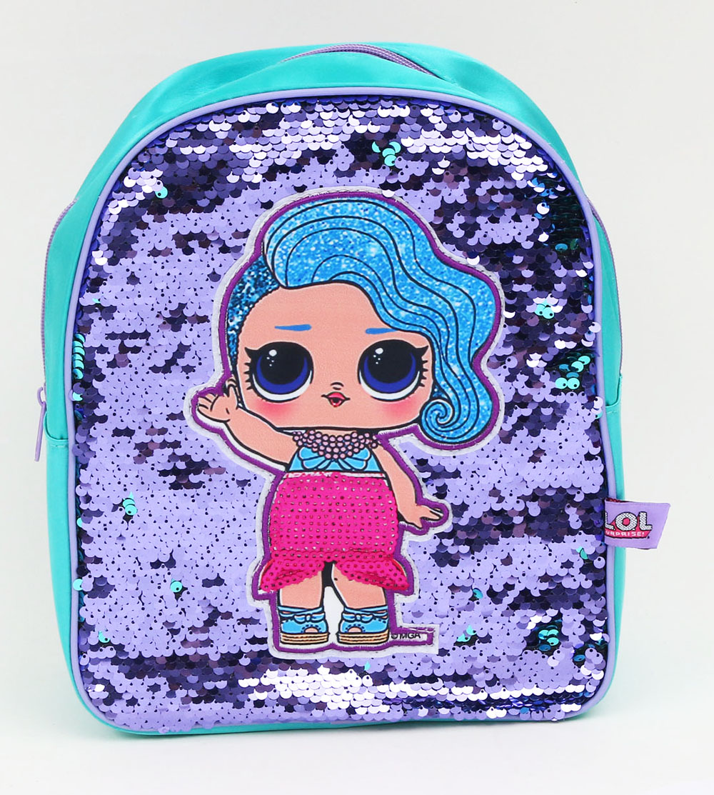 Populer girl backpack sequin and embroidery