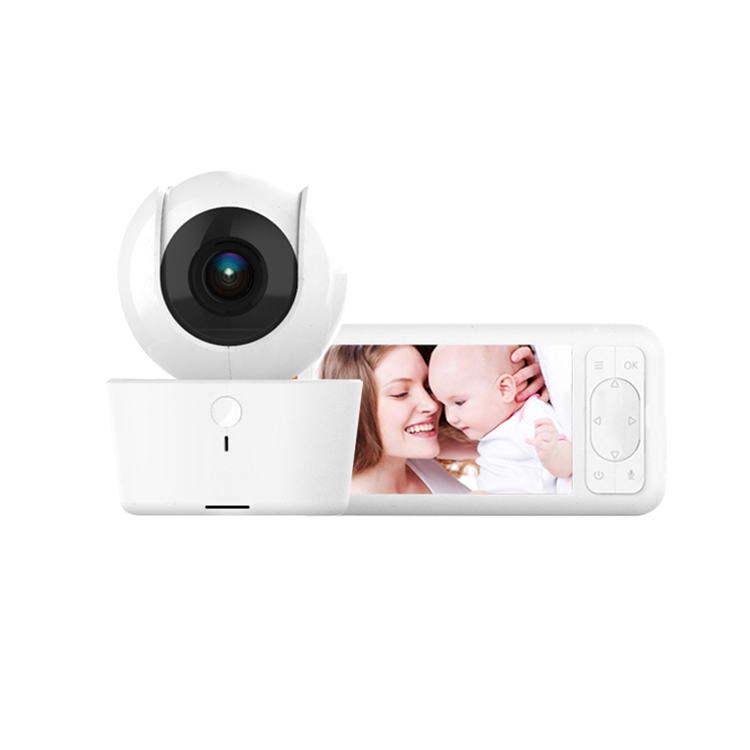 HDKing BM06 OEM Latest rotating wireless baby camera 1.3 Mega 5" HD screen baby monitor
