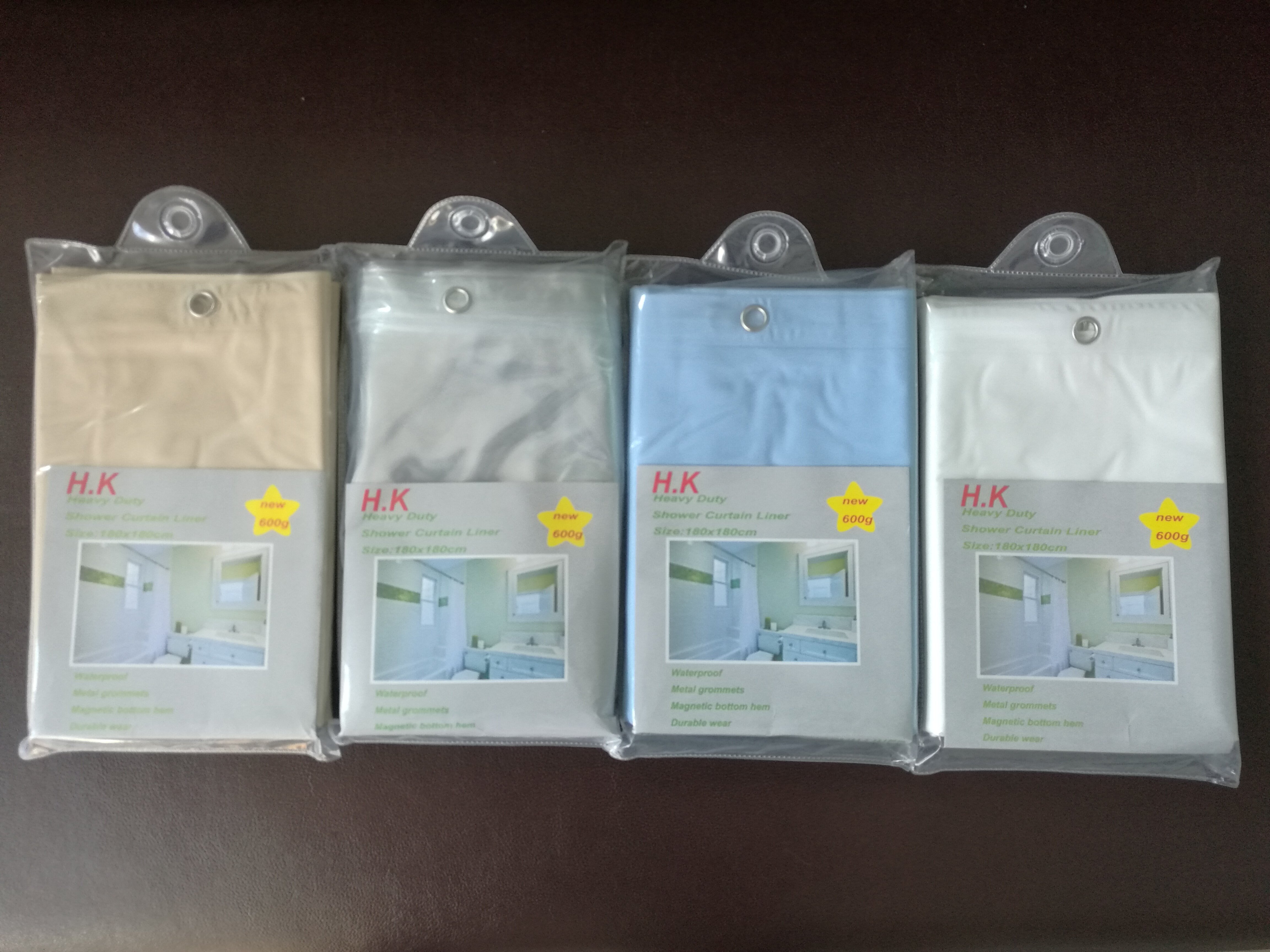 Bathroom partition curtain PEVA shower curtain liner