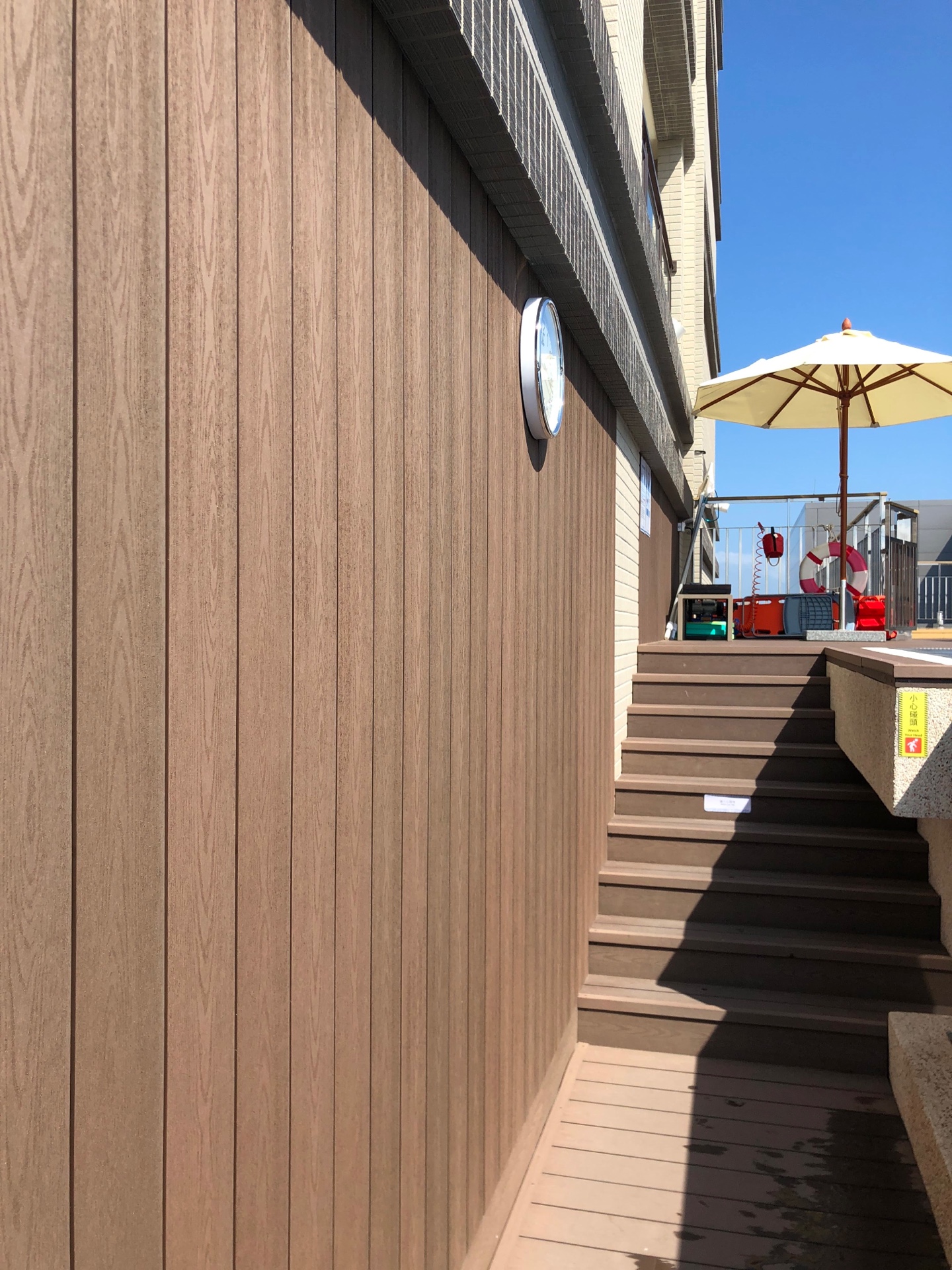 Wood plastic wall panels