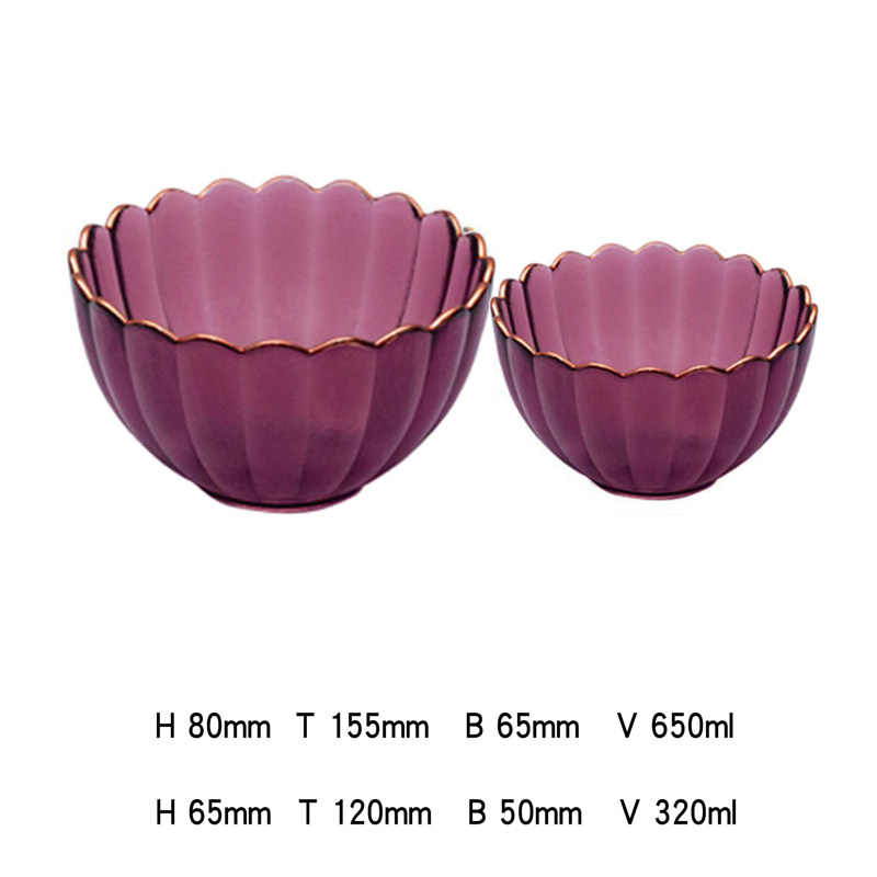 Glass bowl