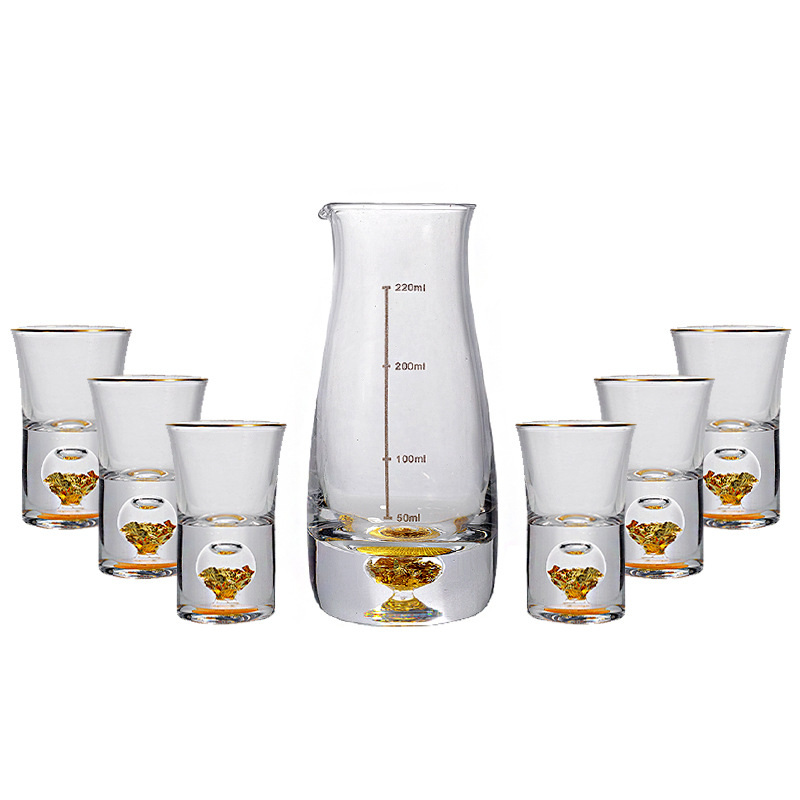 all clear machine made mikasa etching long shot glasses
