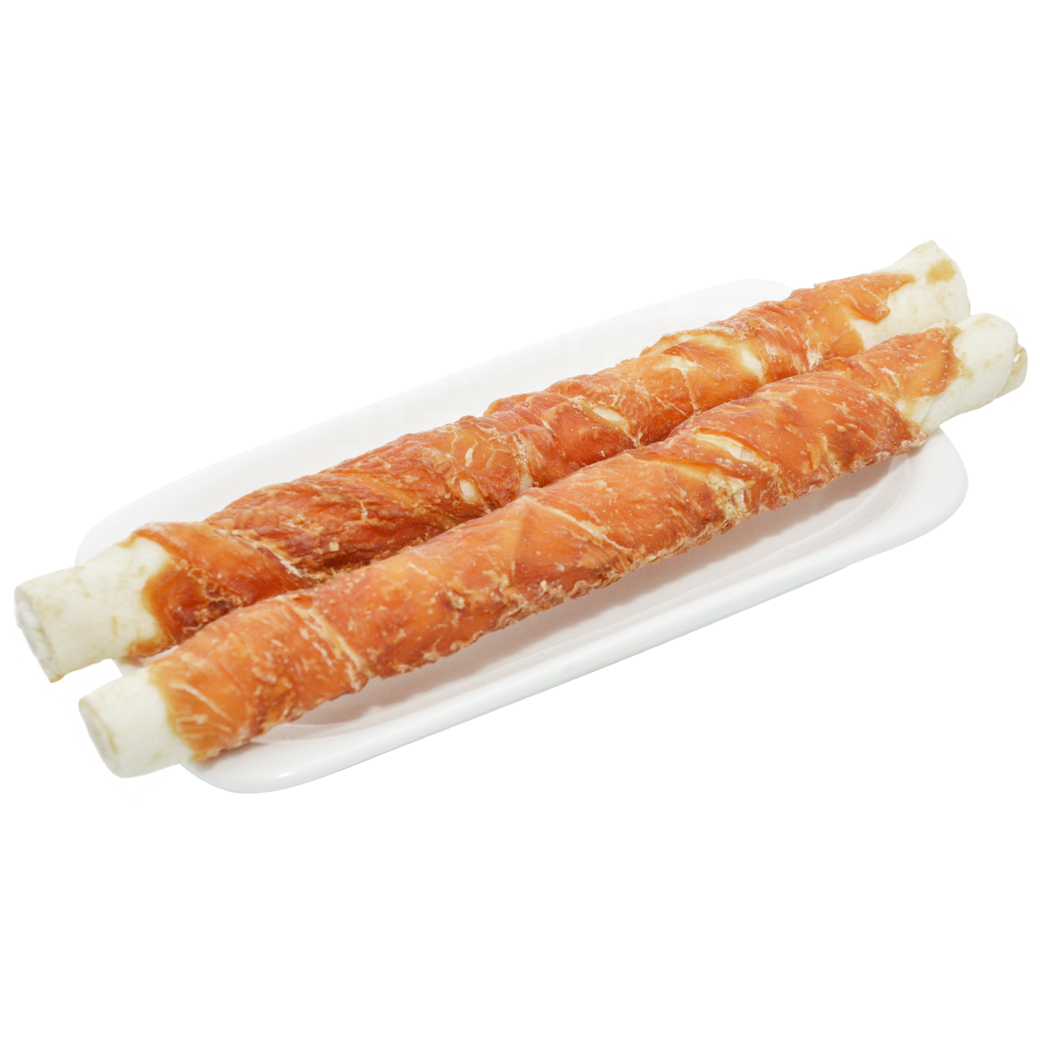 Chicken & Big Rawhide Stick