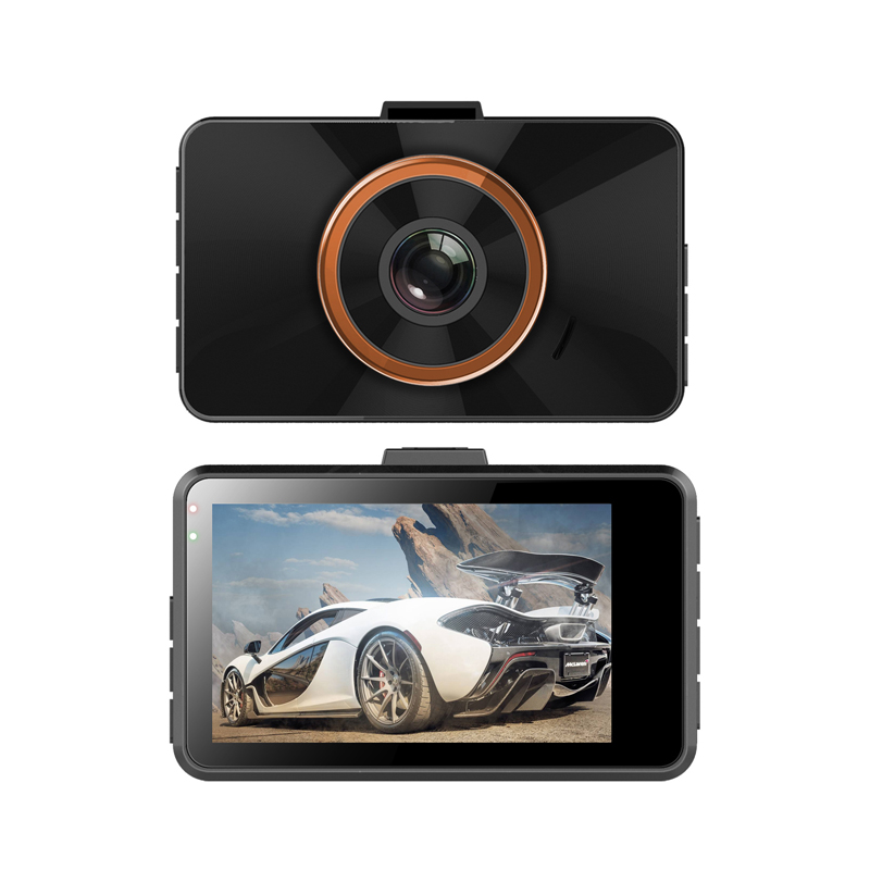 DC301 4K Car Black Dashboard Camera With Night Vision GPS ADAS