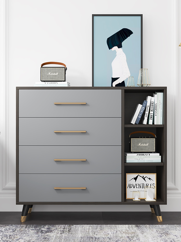 Cheap General Design Wood Narrow Drawers Storage Cabinet