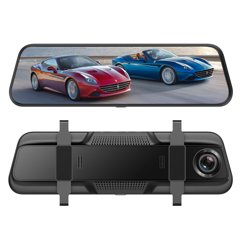 Dual Dash Cam Front 1080p 2.5K Rear 720P Dual Dash Camera for Cars IPS Touchscreen Dashboard Camera J901