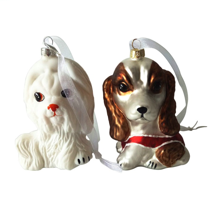 Custom Hand-Blown Glass Ornament | Holiday Hanging Gift