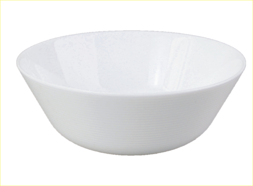 Opal Glass Opal Glassware Bowl Salad Bowl Soup Bowl Bowl 6'