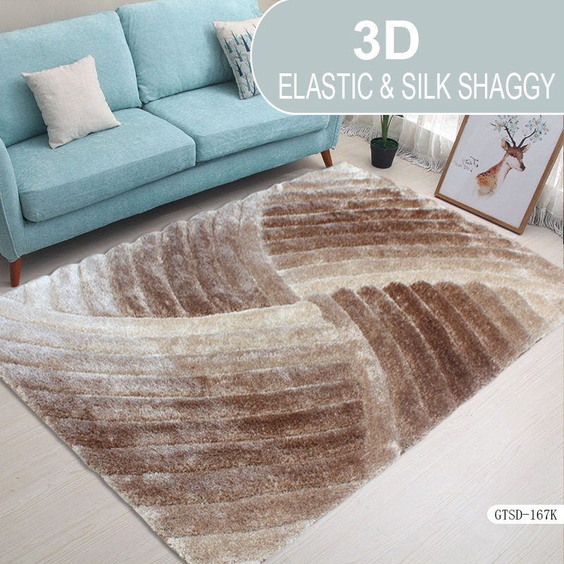 Soft &silk 3D design shaggy