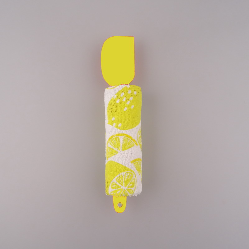summer design printed kitchen towel with spatula sets