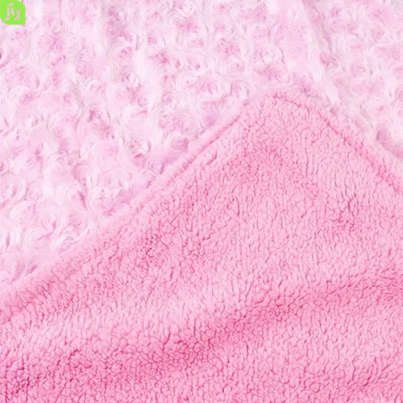 baby fleece blanket for car,pv fur rose pattern,girl, infant, baby, trottie