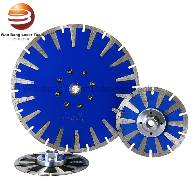 125mm 230mm Sintered T Segment Concrete Cutting Disc with Deep Protect Teeth