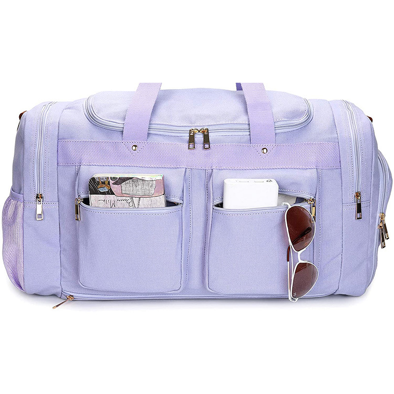08y#Custom Korean popular portable travel bag leisure simple fitness bag female portable female bag single shoulder backpack