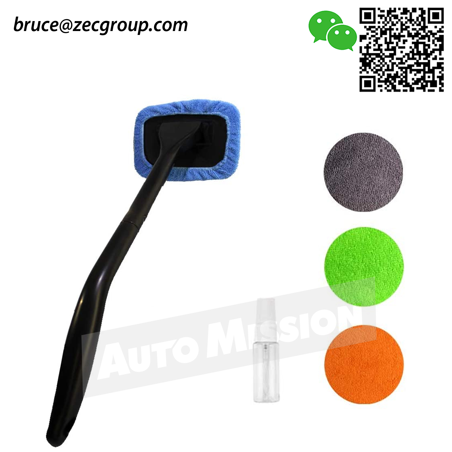 Window and mirror squeegee
