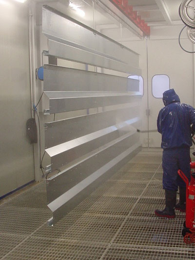 RAL glossy semi matt electrostatic powder coating paint metal coating