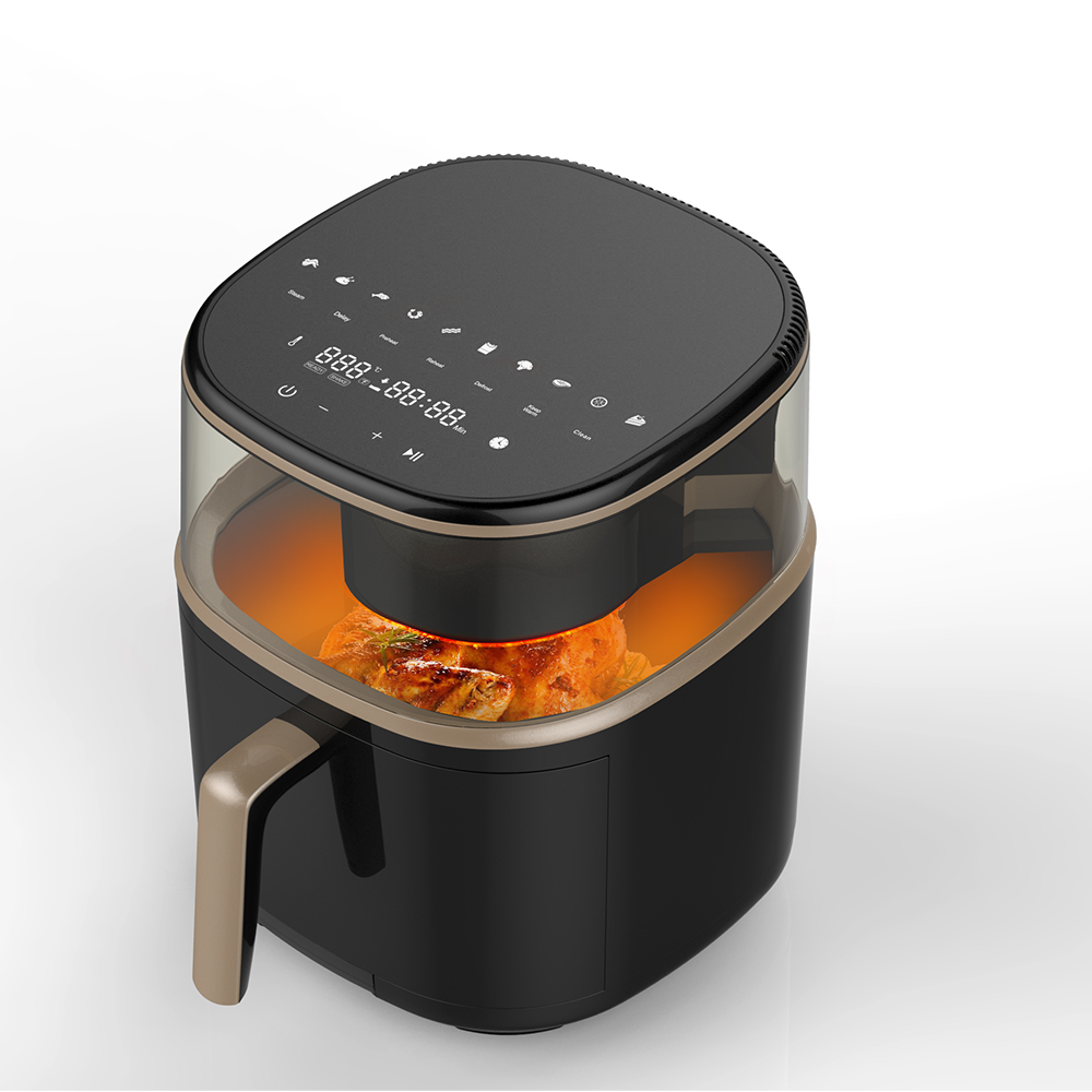 2021 new round large-capacity steam air fryer oven