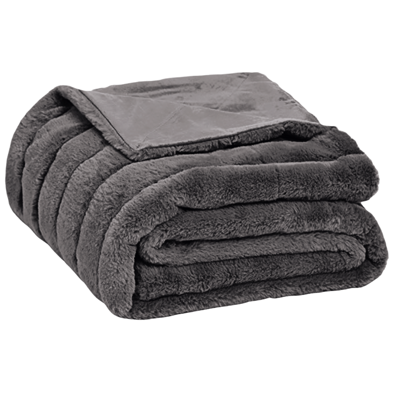 Blanket faux rabbit fur
