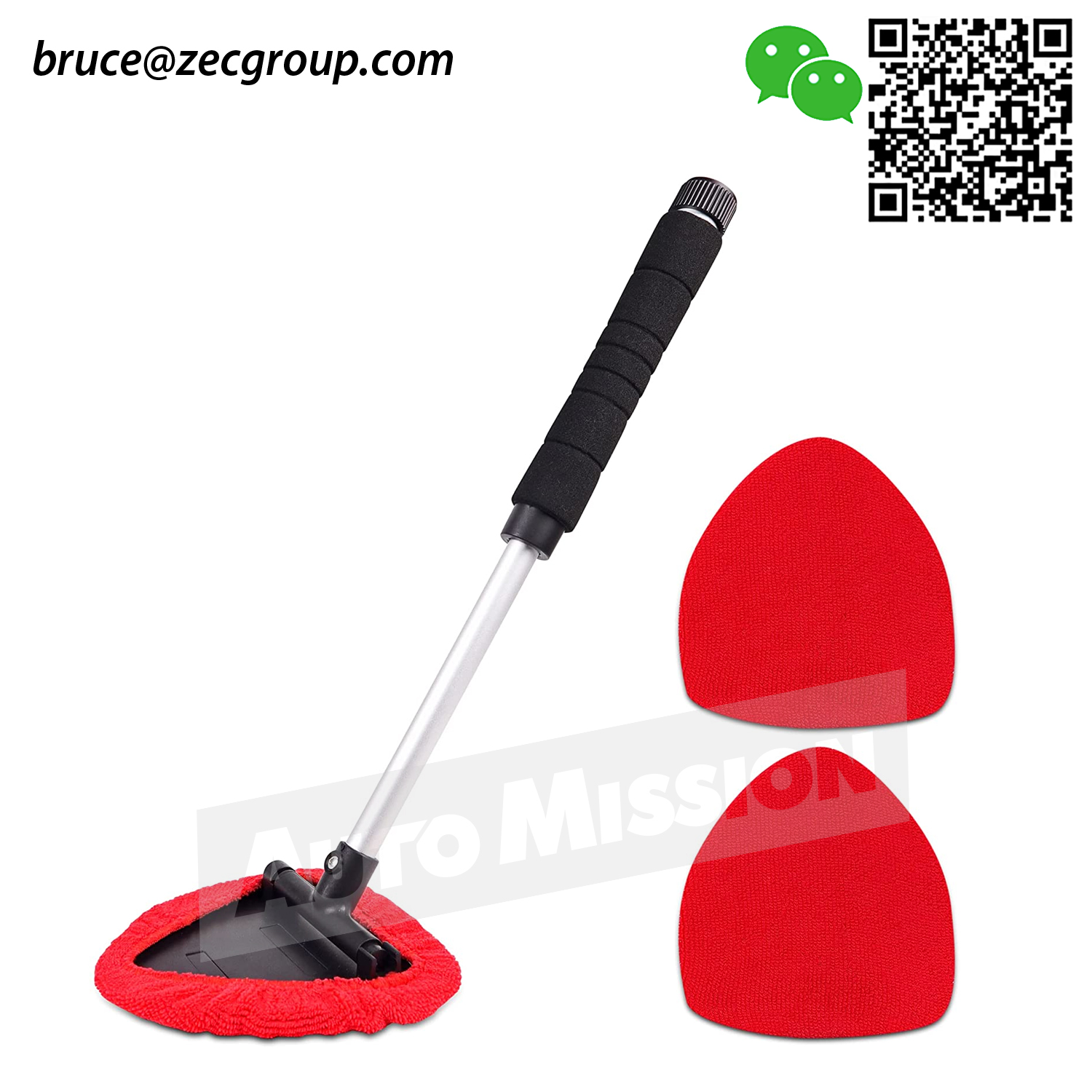Window and mirror squeegee