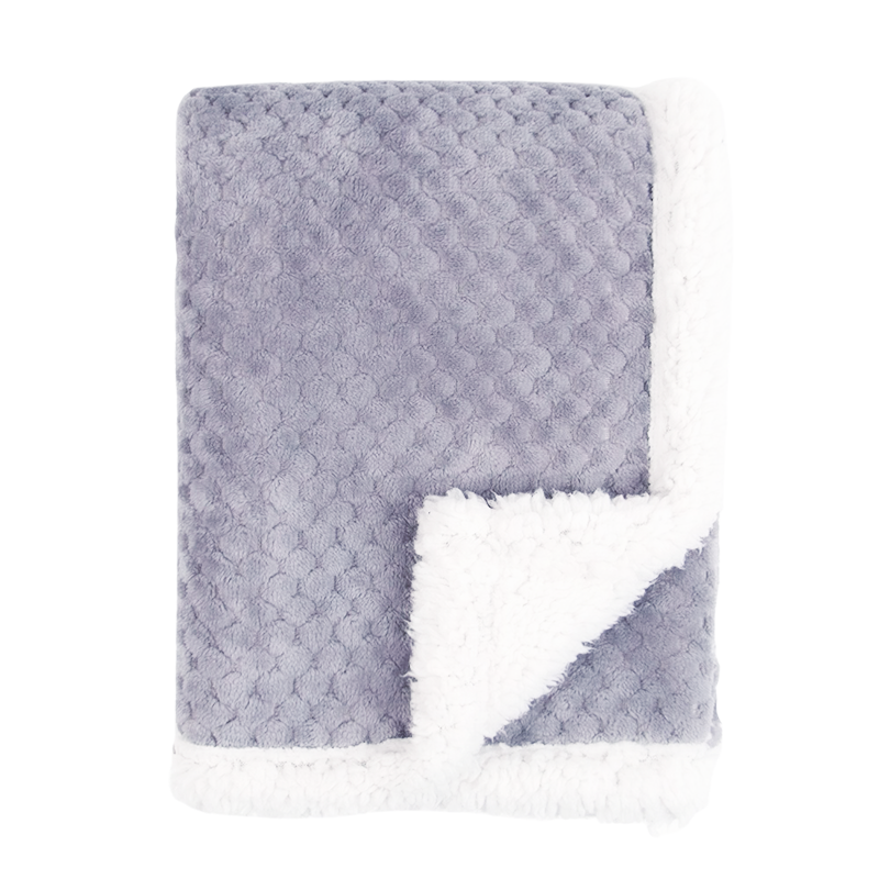 baby blanket with sherpa