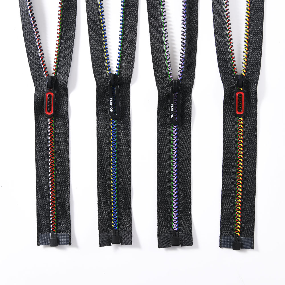 #5 Plastic Zipper, Resin Zipper, Plastic Molded Zipper
