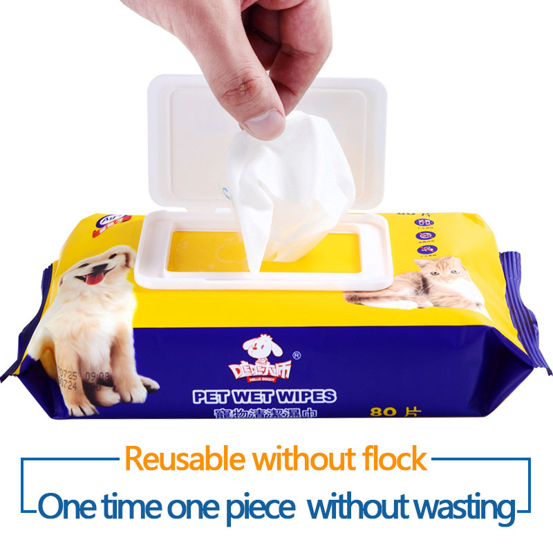 Hello Doggy Pet Wet Wipes