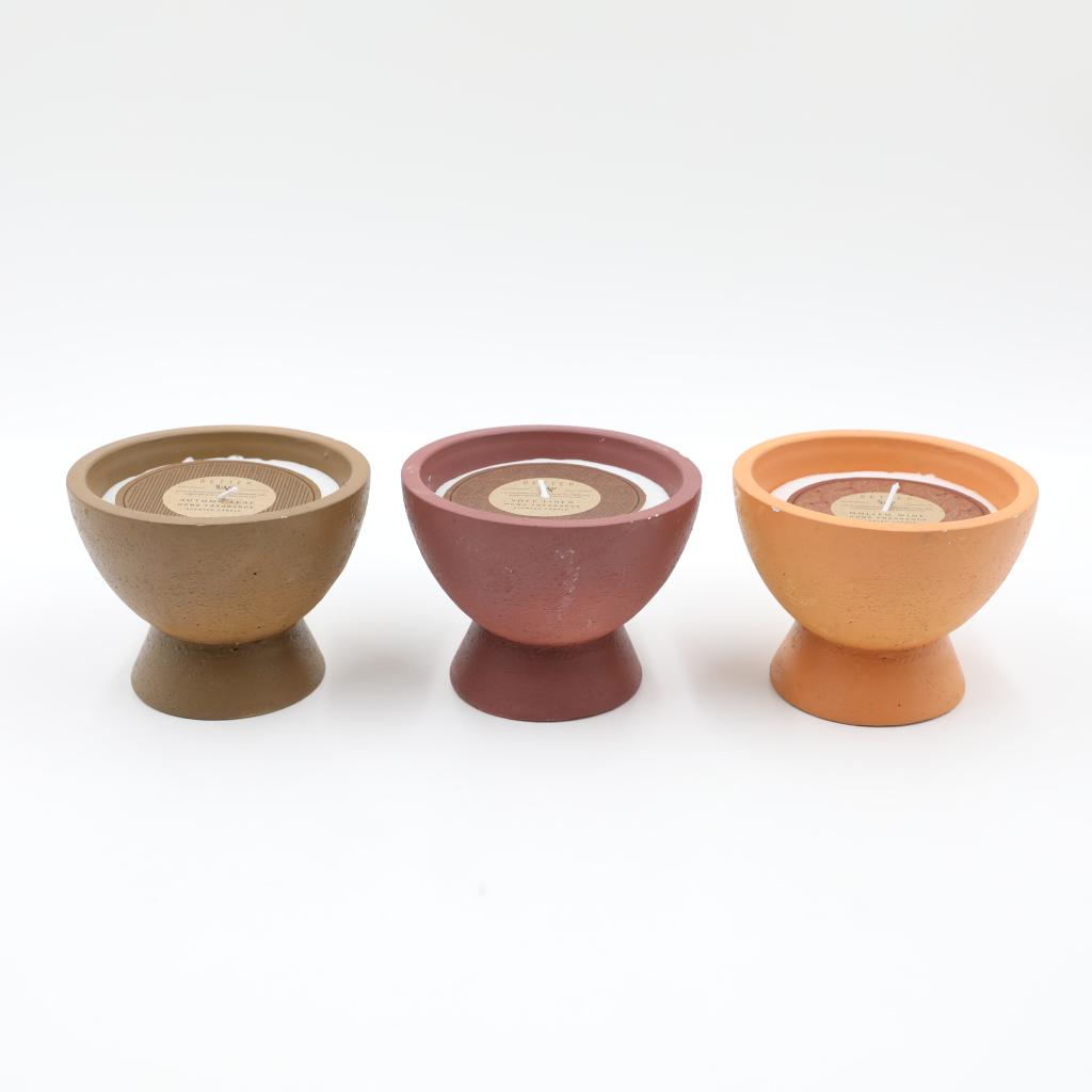 Colored Scented Cement Candle